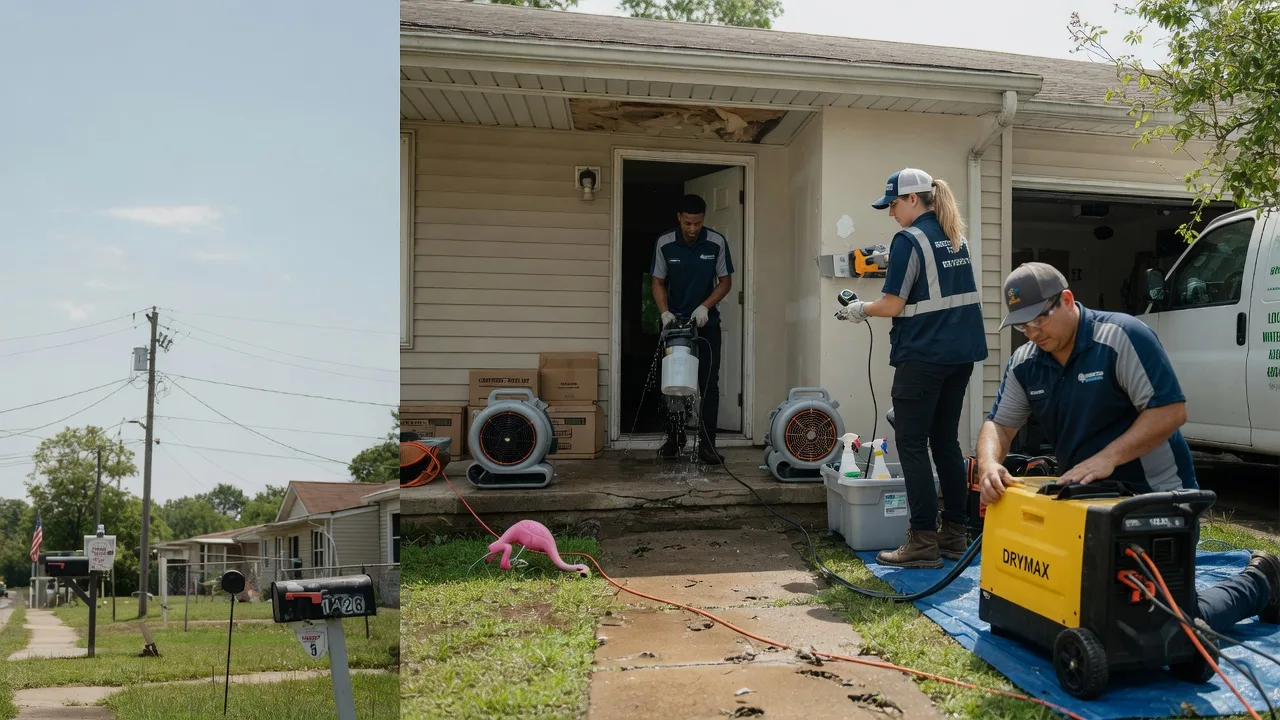 Storm Damage Water Removal in Crescent, IA near me